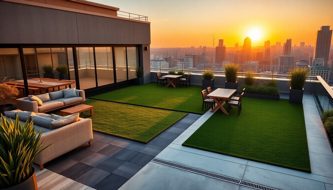Rooftop Turf Design Ideas: Transforming Your Elevated Space into a Functional Oasis