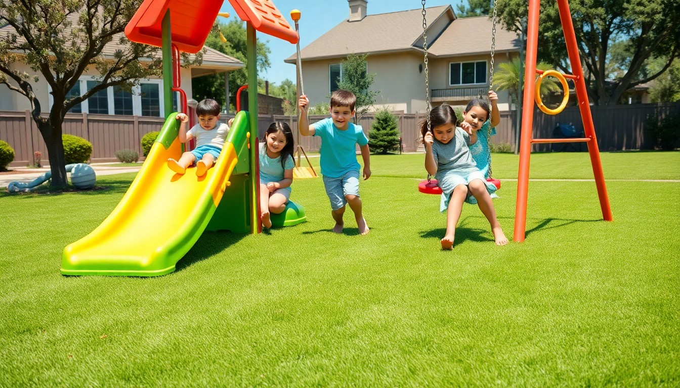 The Definitive Guide to Synthetic Grass for Backyard Playgrounds