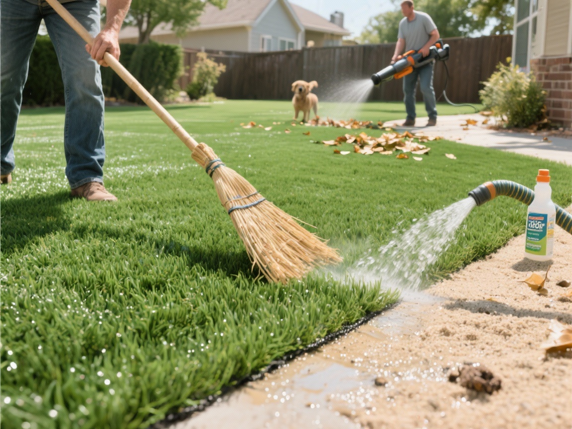 The Simple Guide to Post-Installation Artificial Turf Care image 2